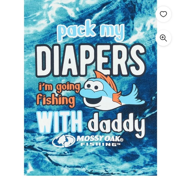 NWOT (2) Pack Mossy Oak Baby Boy Creeper Set, Infant - Picture 7 of 11